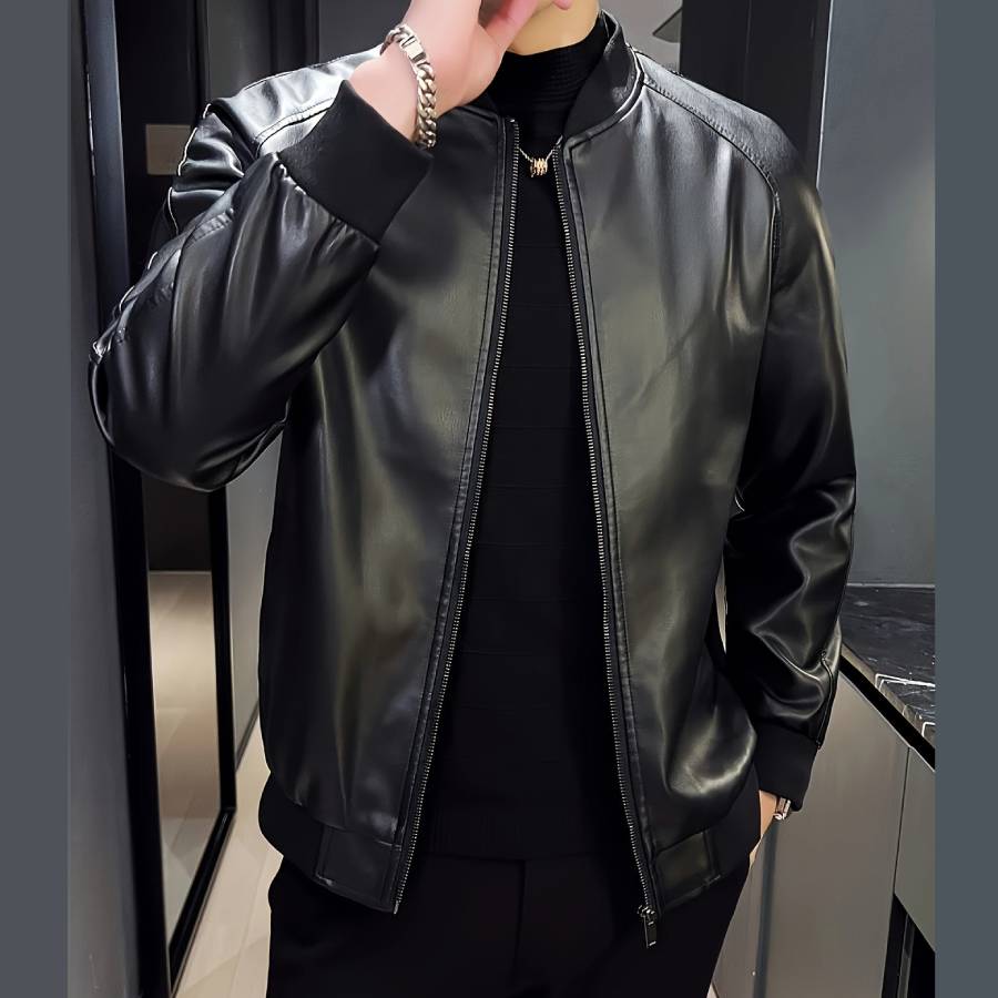 Henry™ - Elegant Casual Leather Jacket