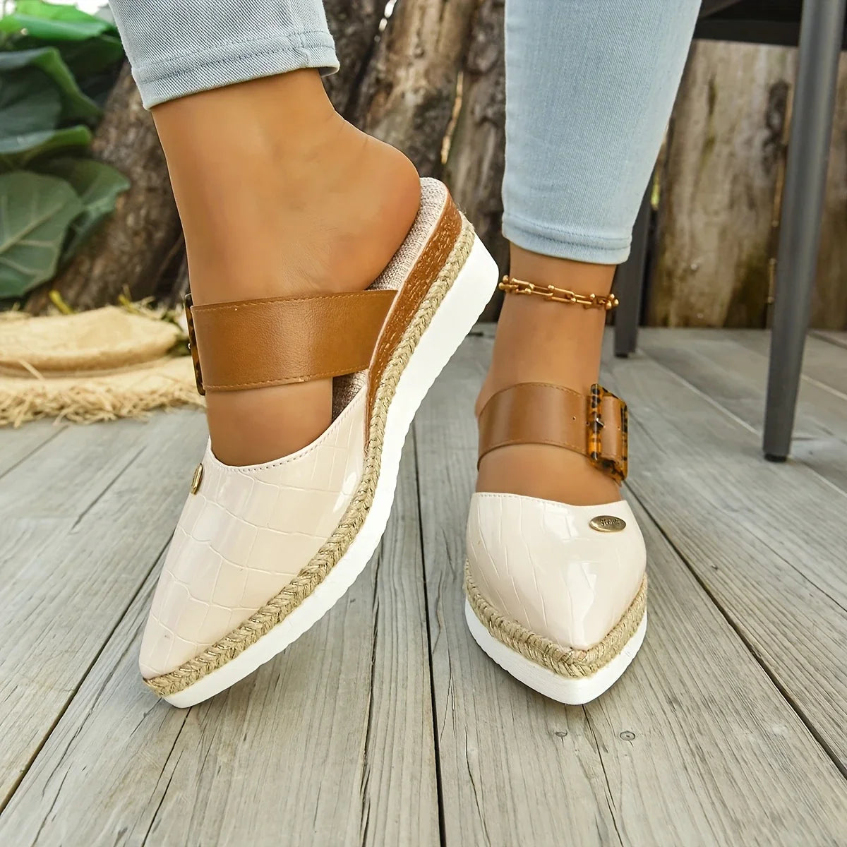 Alyssa™ - Stylish Wedge Sandals
