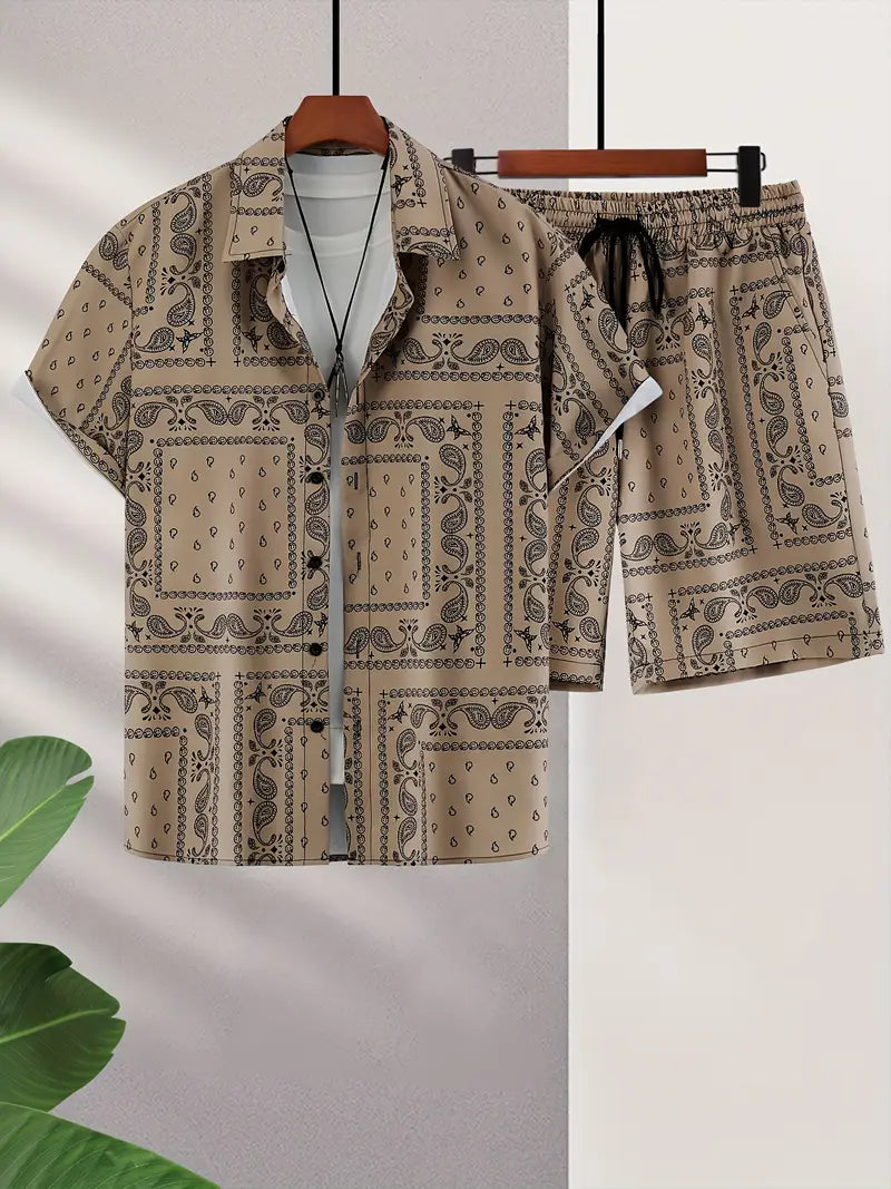 Lucas™ - Stylish Paisley Print Set
