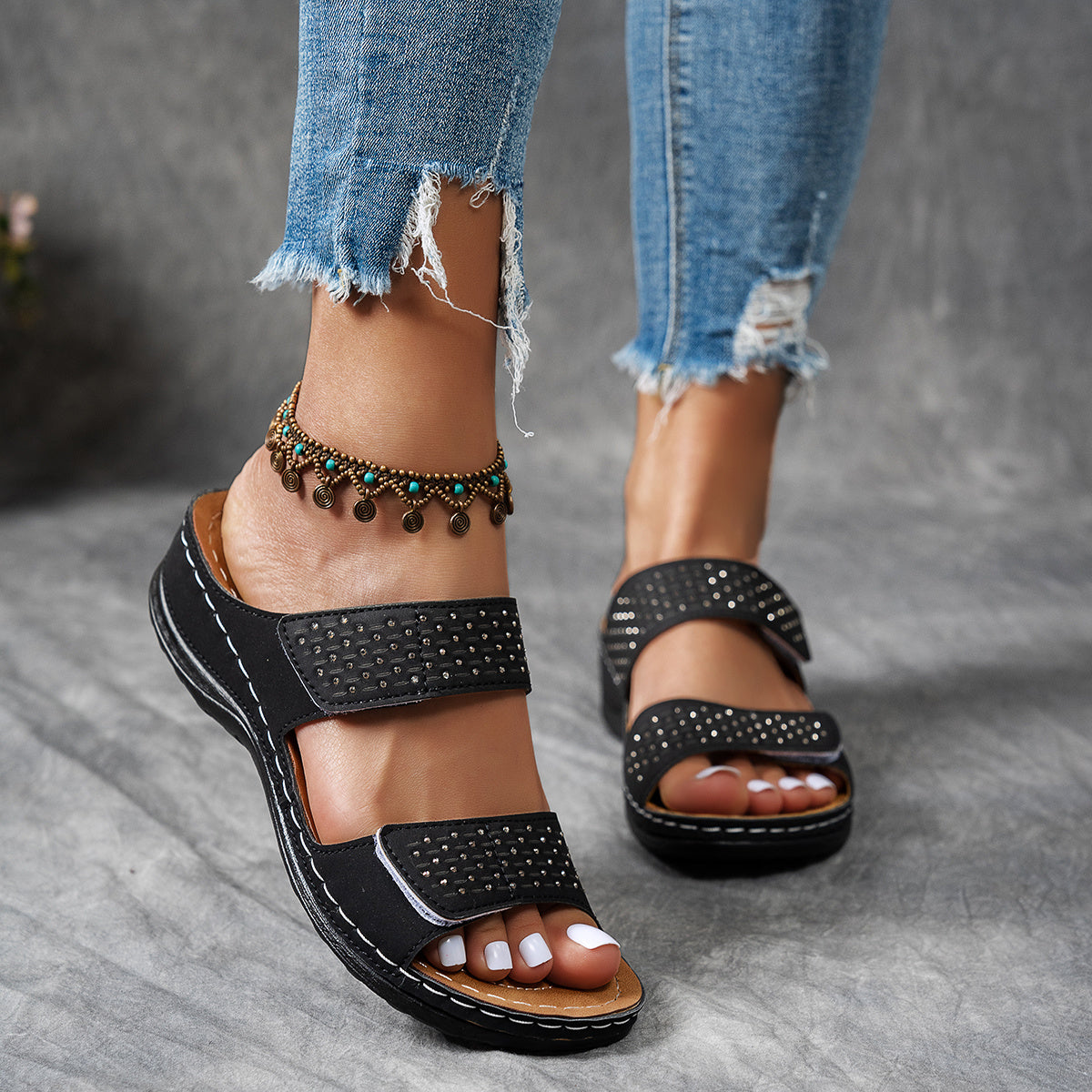 Sophia™ - Casual Flat Sandals