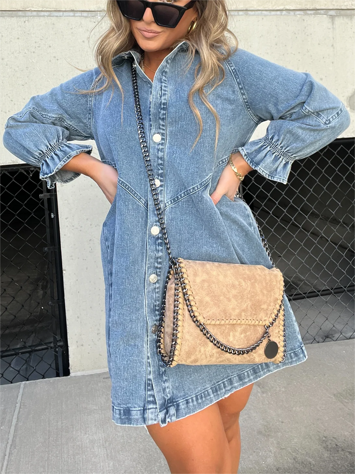Aubrey™ - Casual Denim Dress