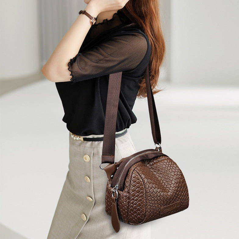 Adeline - Classic Charm Leather Vintage Bag