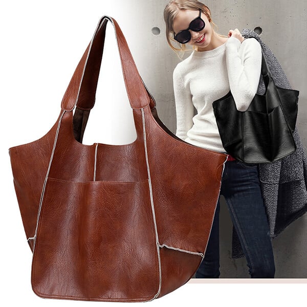 Scarlett - Grandeur Leather Shoulder Bag
