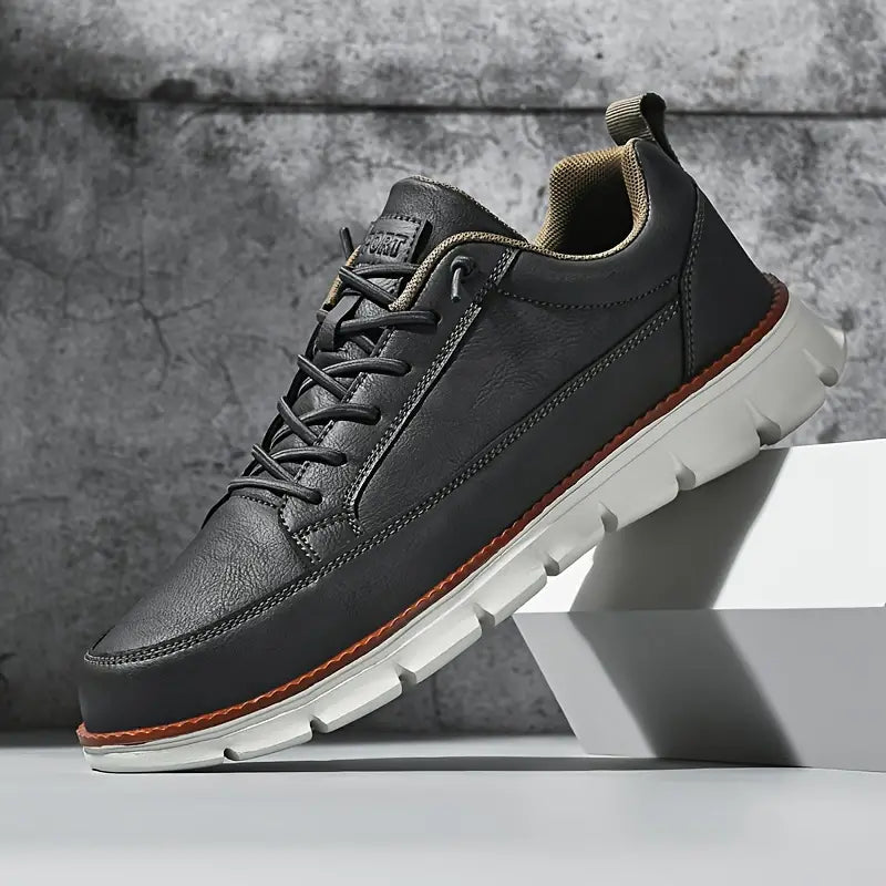 Wyatt™ - Comfortable Leather Sneakers