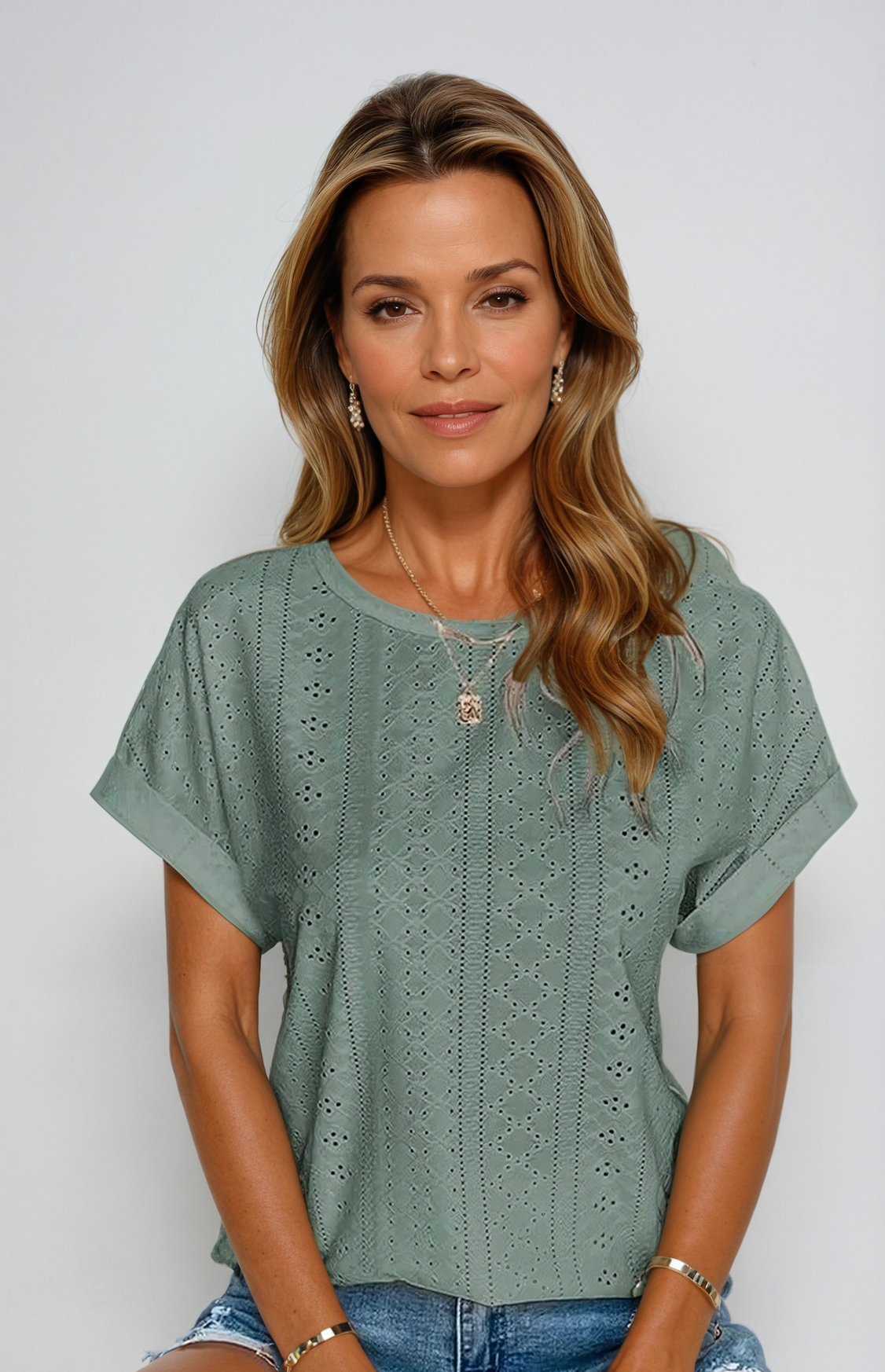 Sophia™ - Summer Round Neck Top