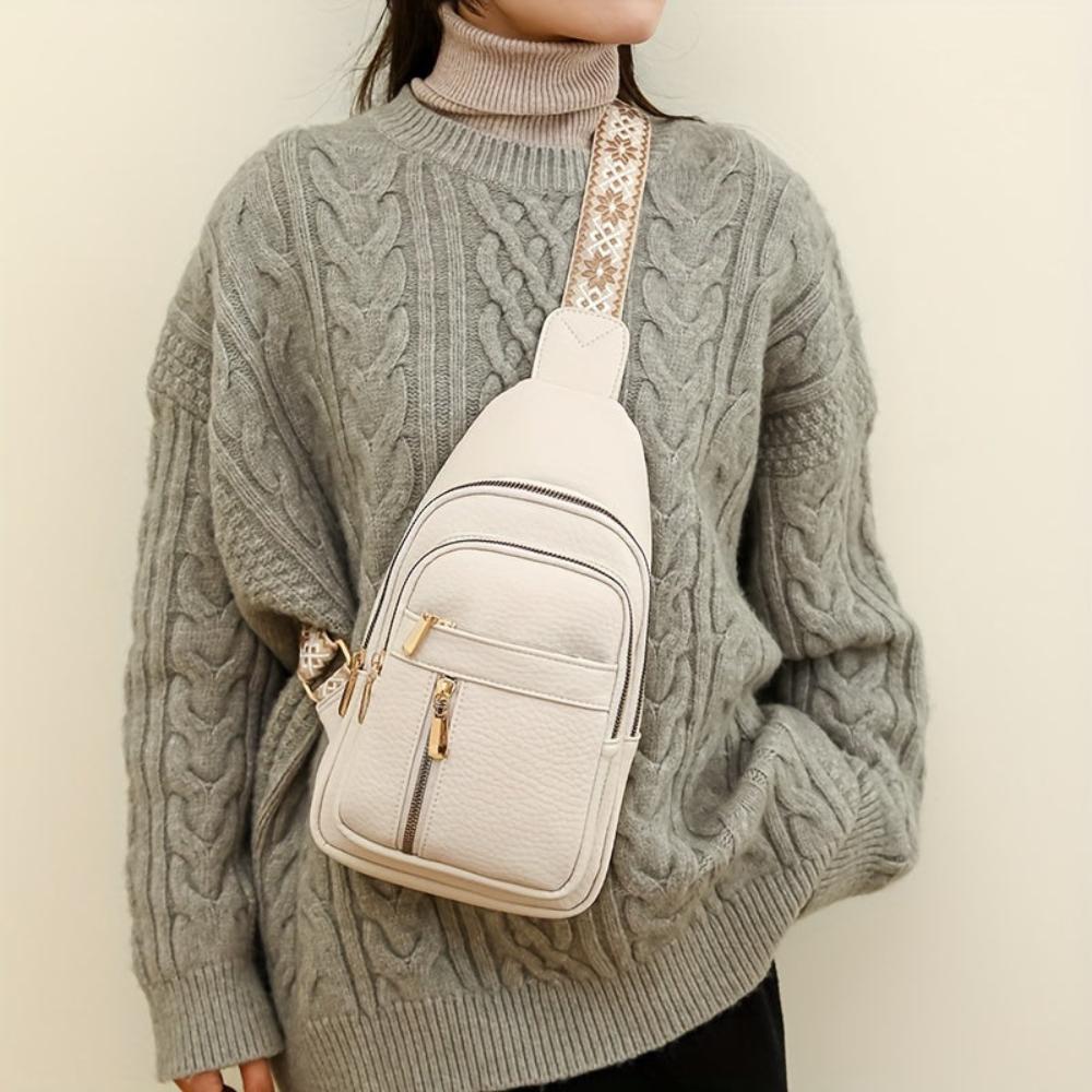 Riley - Vintage Leather Crossbody Bag