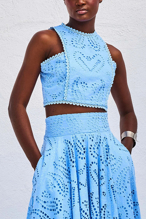 Layla™ - Stylish Top And Skirt Set