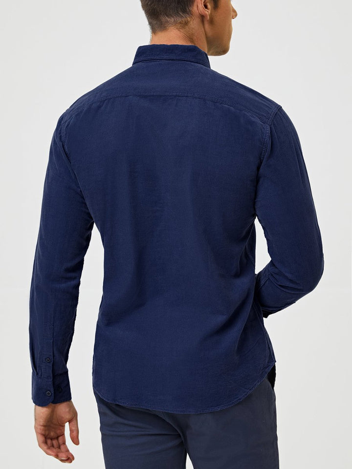 Samuel™ - Classic Comfortable Multi-Pocket Corduroy Shirt