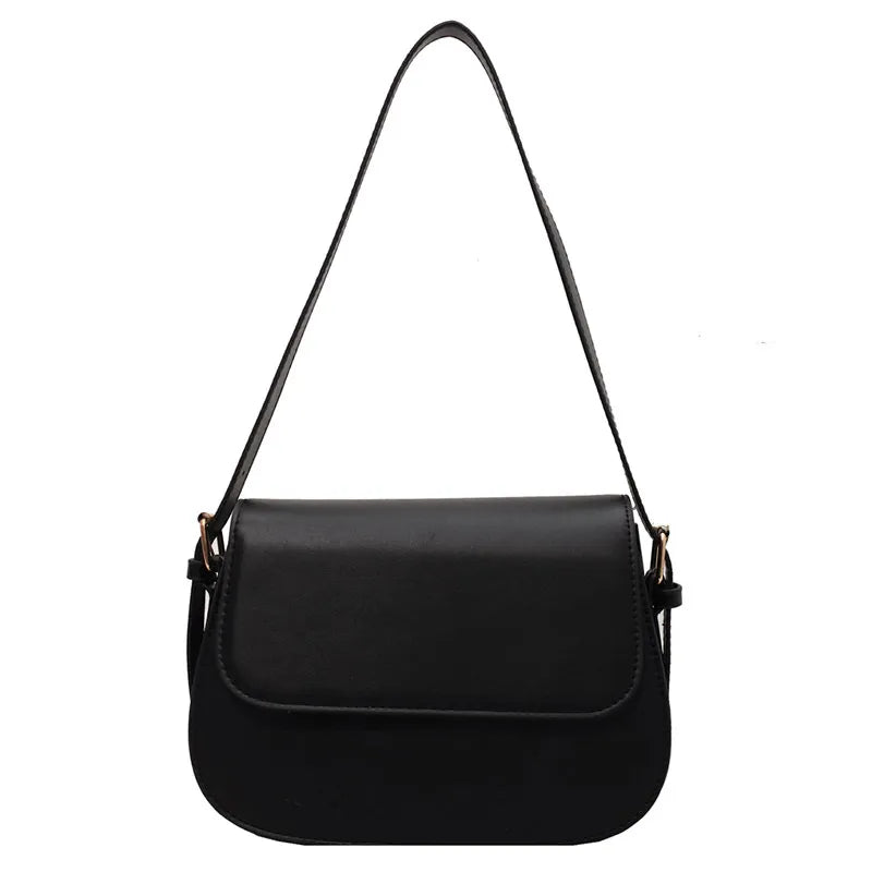Avery - Crossbody Leather Saddle Bag