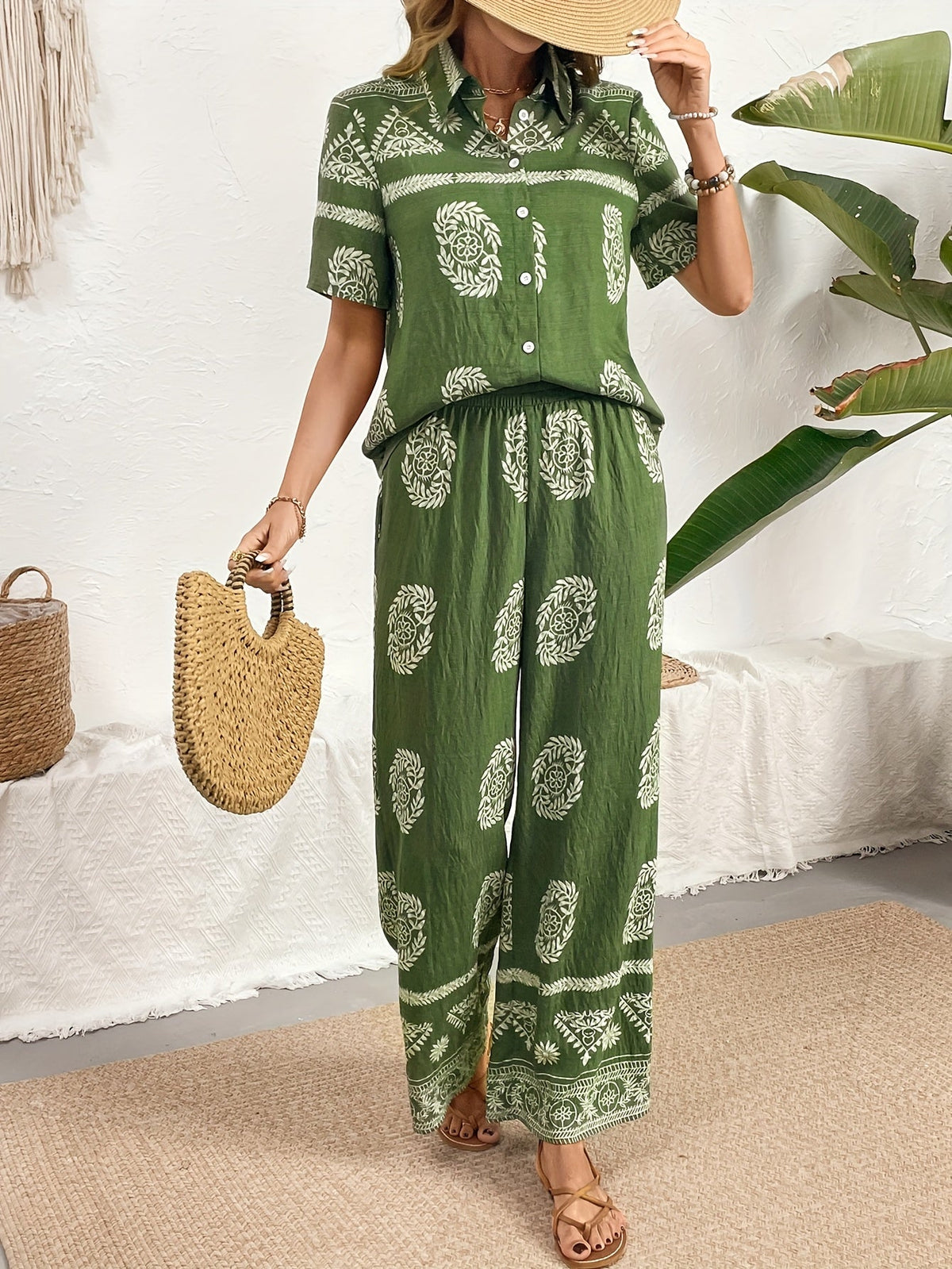 Lily™ - Ethnic Two-Piece Set