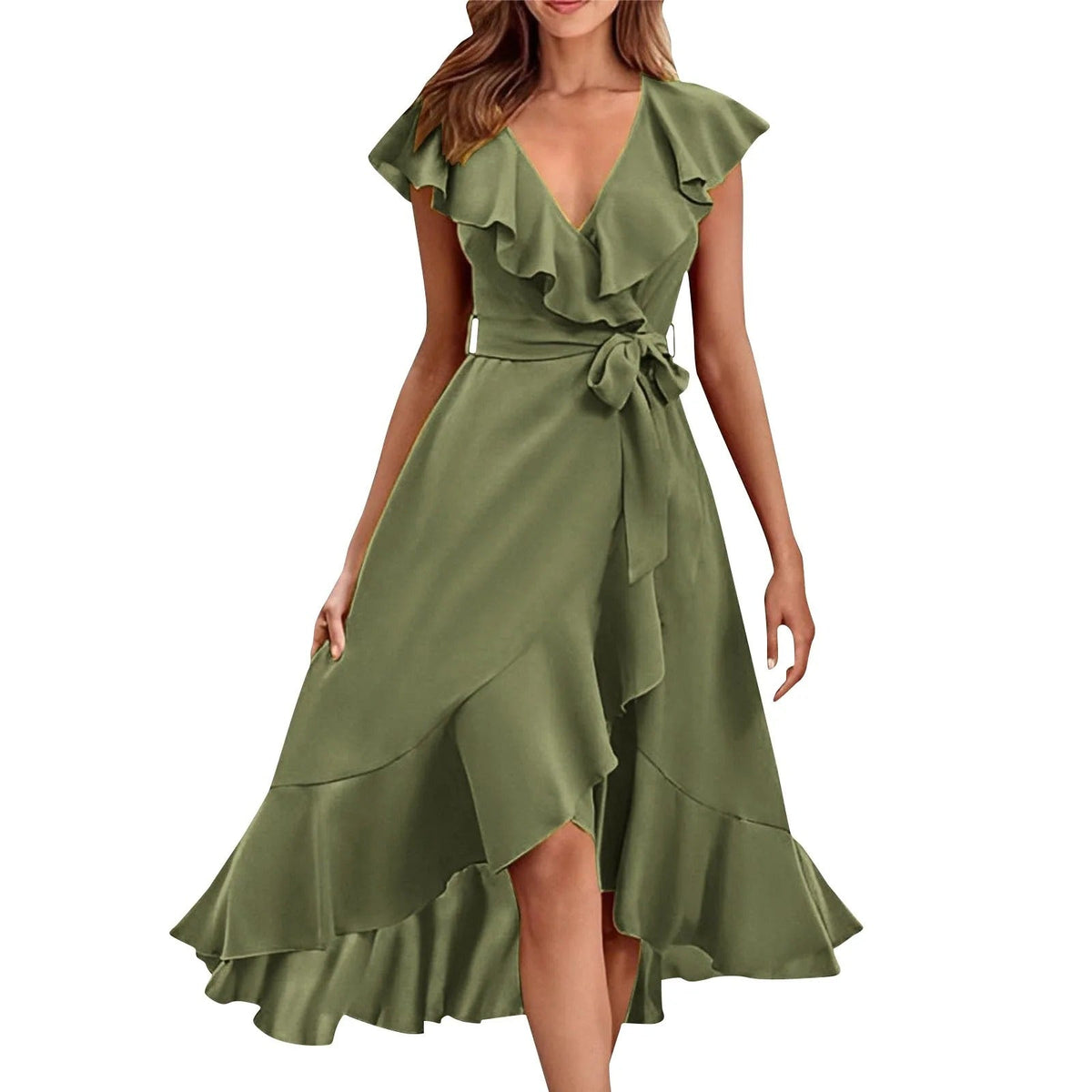 Aria™ - Stylish Ruffle Dress