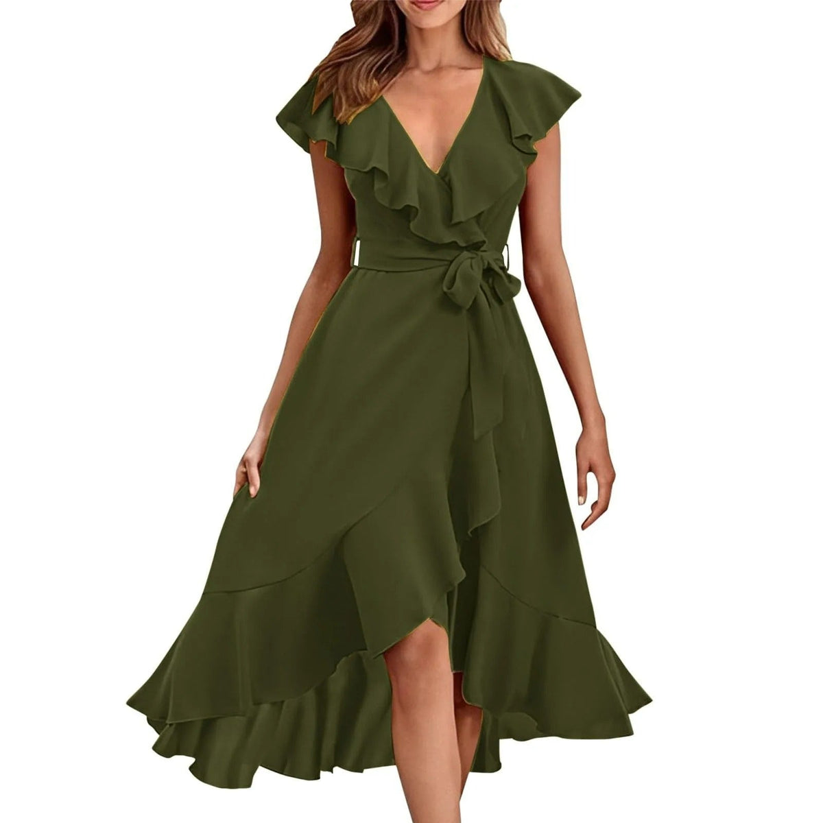 Aria™ - Stylish Ruffle Dress