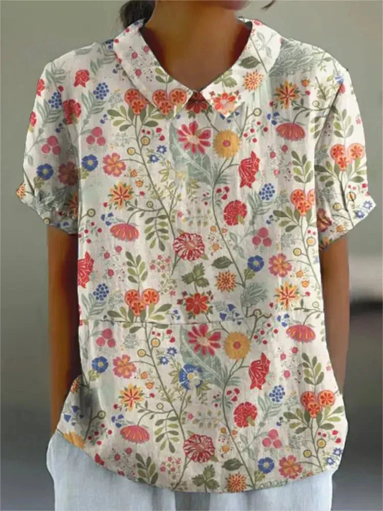 Zoe™ - Floral Elegant Blouse