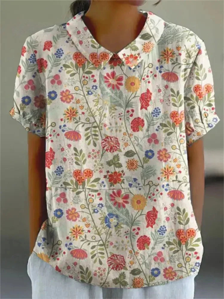 Zoe™ - Floral Elegant Blouse