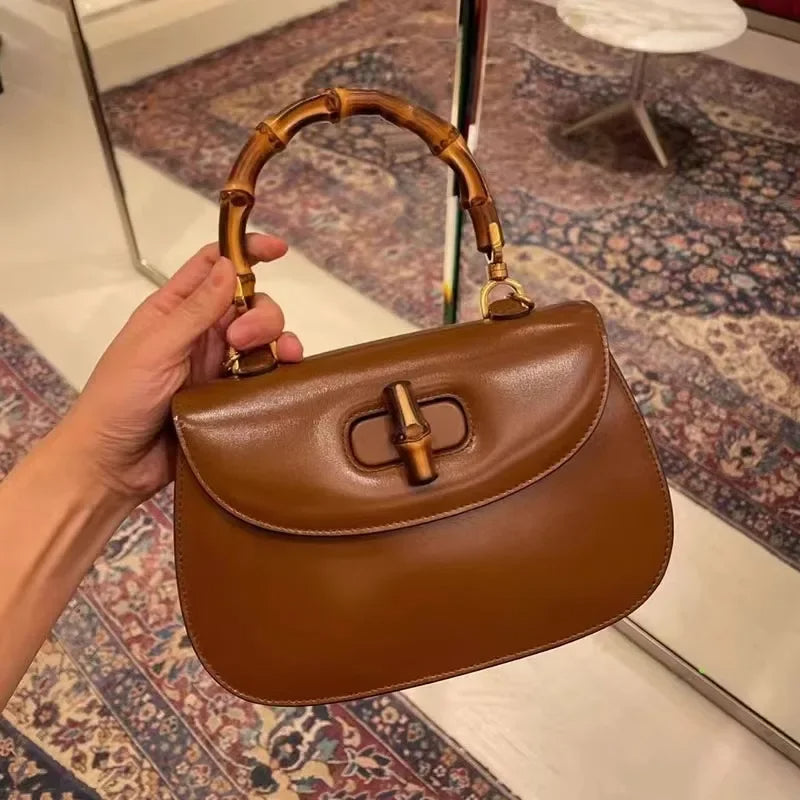 Aria™ - Stylish Bamboo Handbag