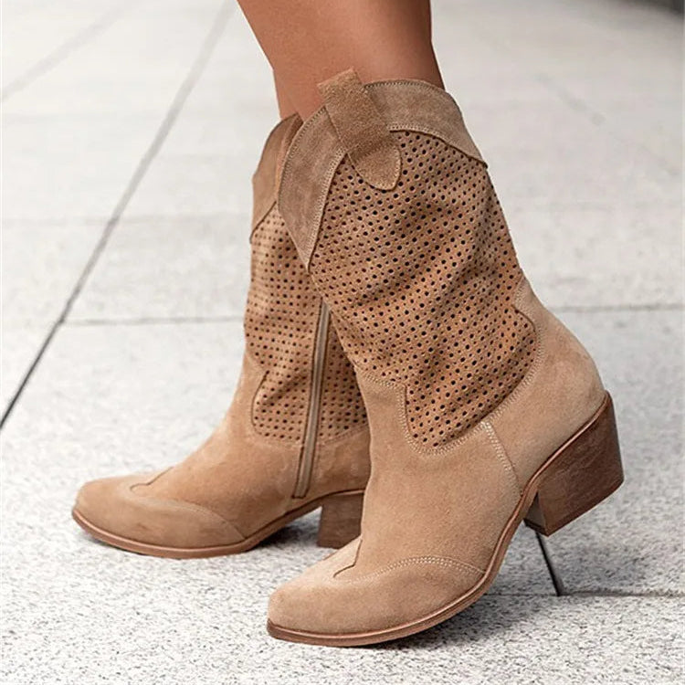 Ellie™ - Western Chic Boots