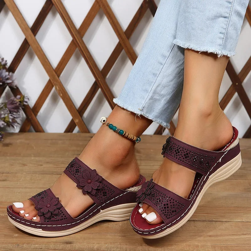 Mia™ - Orthopedic Open Toe Wedge Sandals