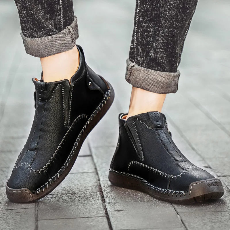 Owen™ - Handcrafted Slip-On Orthopedic Loafers