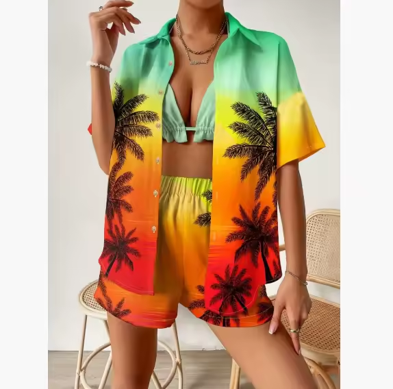 Amelia™ - Stylish Hawaiian Style Set
