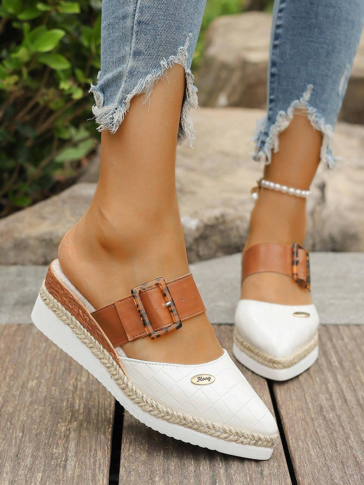 Alyssa™ - Stylish Wedge Sandals