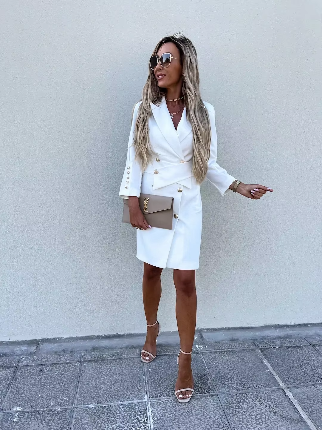 Riley™ - Chic Blazer Dress