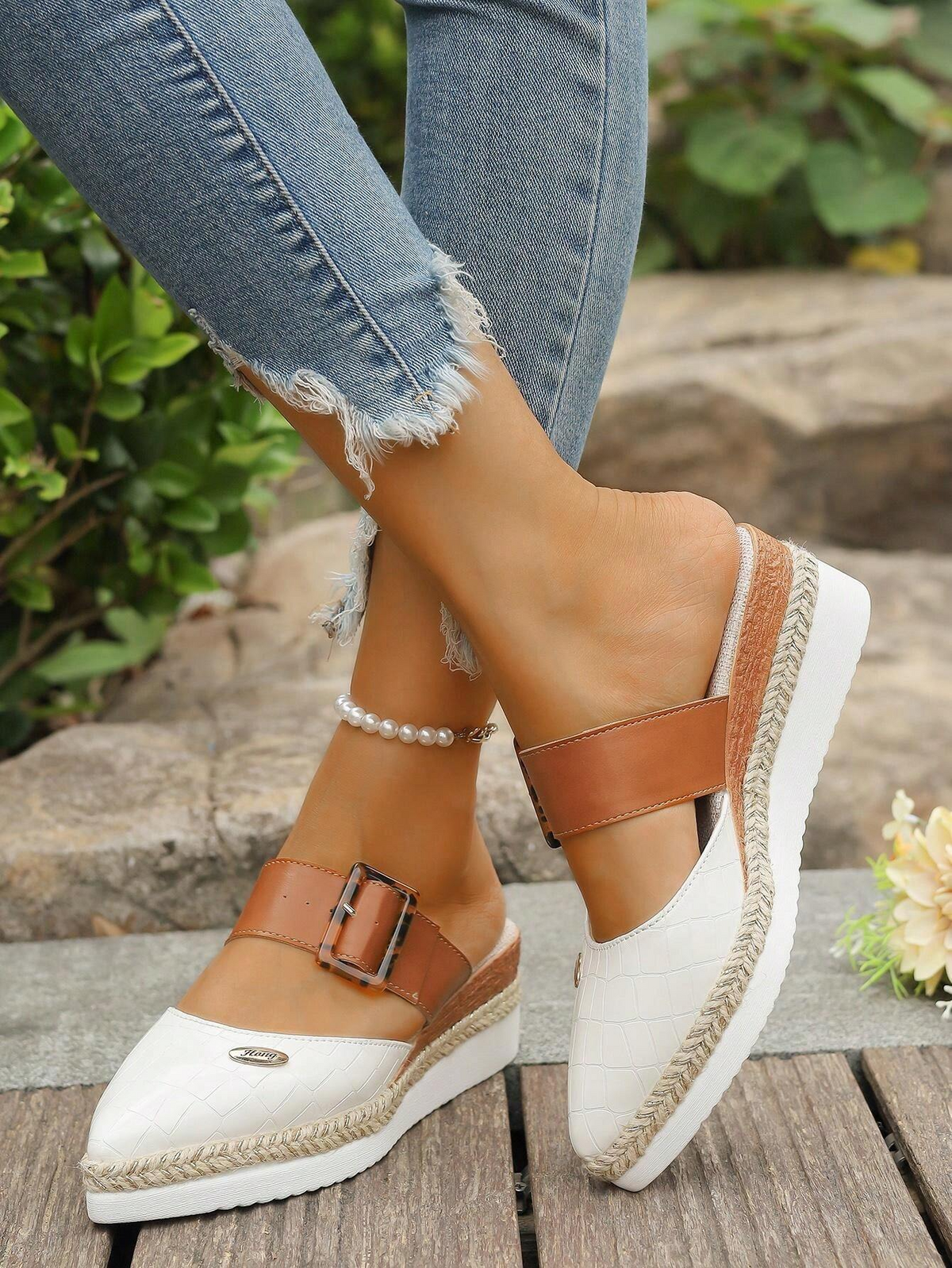 Alyssa™ - Stylish Wedge Sandals