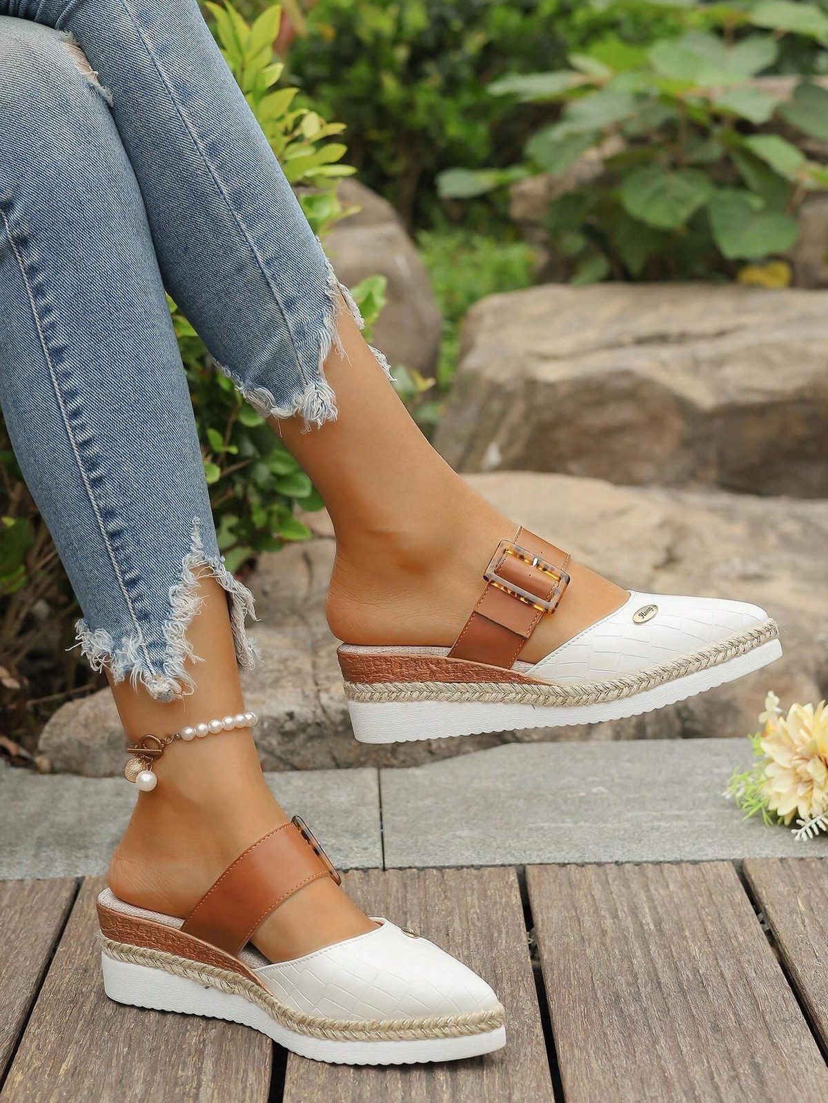 Alyssa™ - Stylish Wedge Sandals
