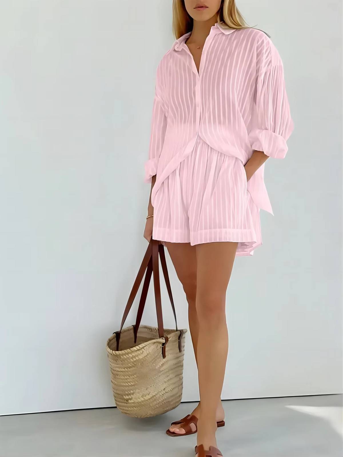 Amelia™ - Stylish Striped Set