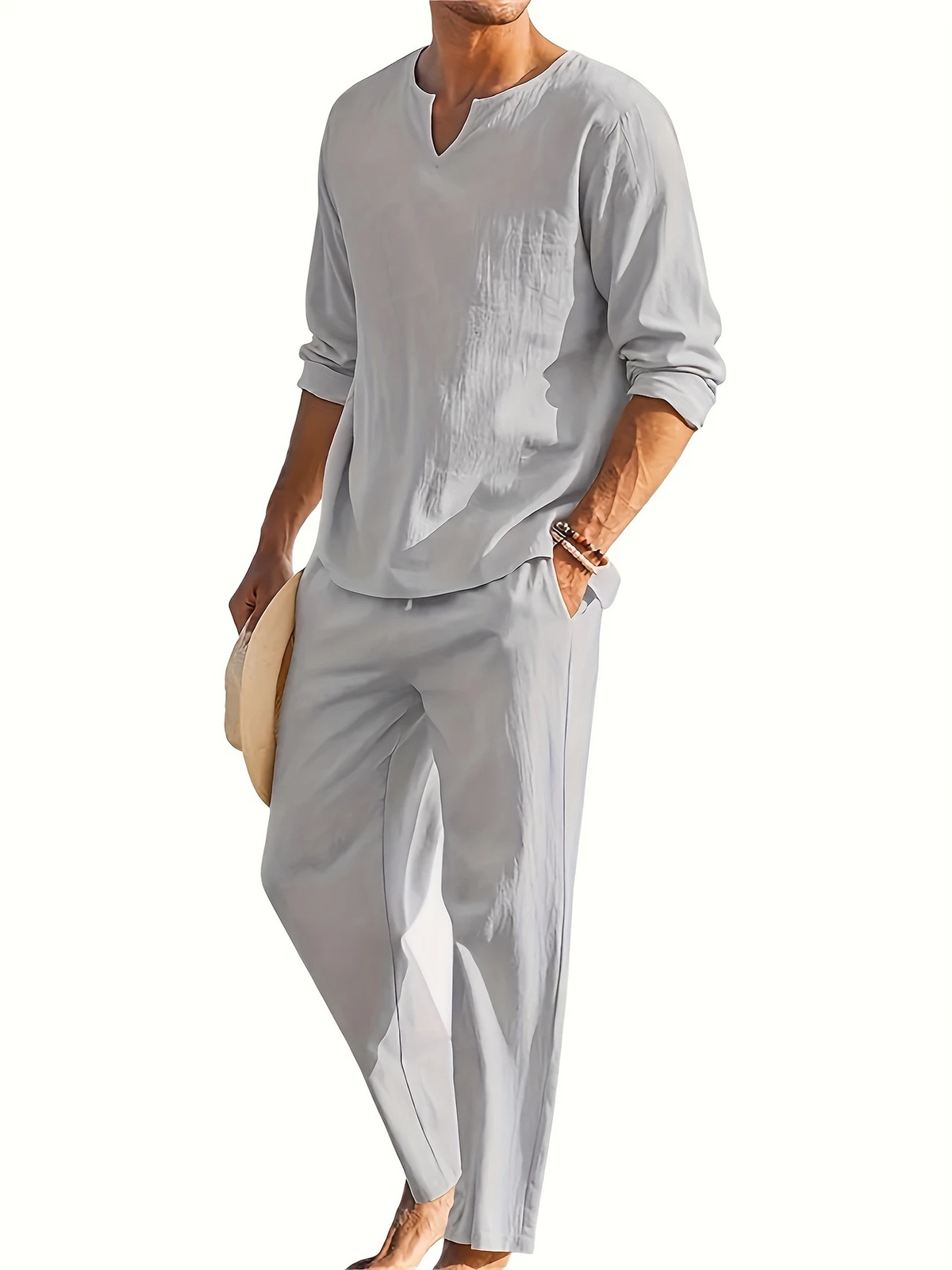 Samuel™ - Casual Solid Color Lounge Set