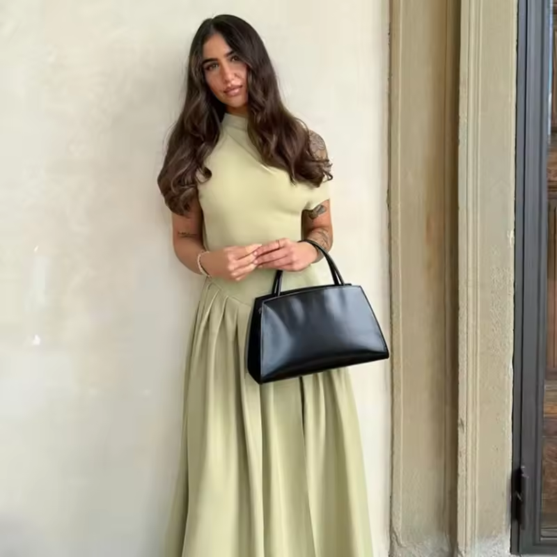 Lily™ - Elegant Pleated Dress