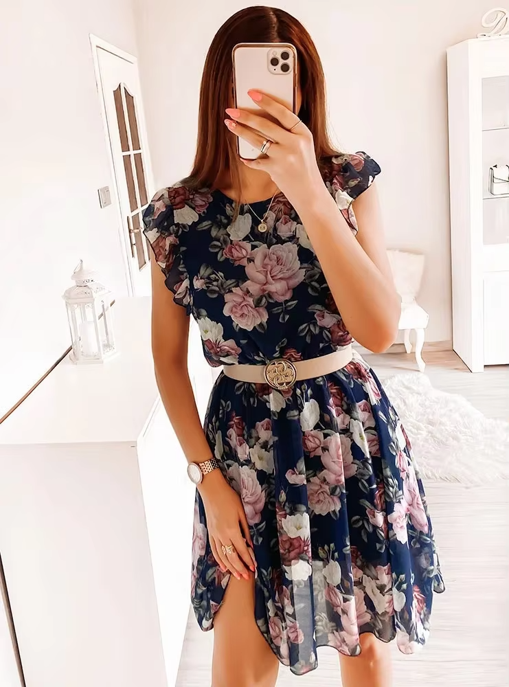 Layla™ - Comfy Floral Beach Dress