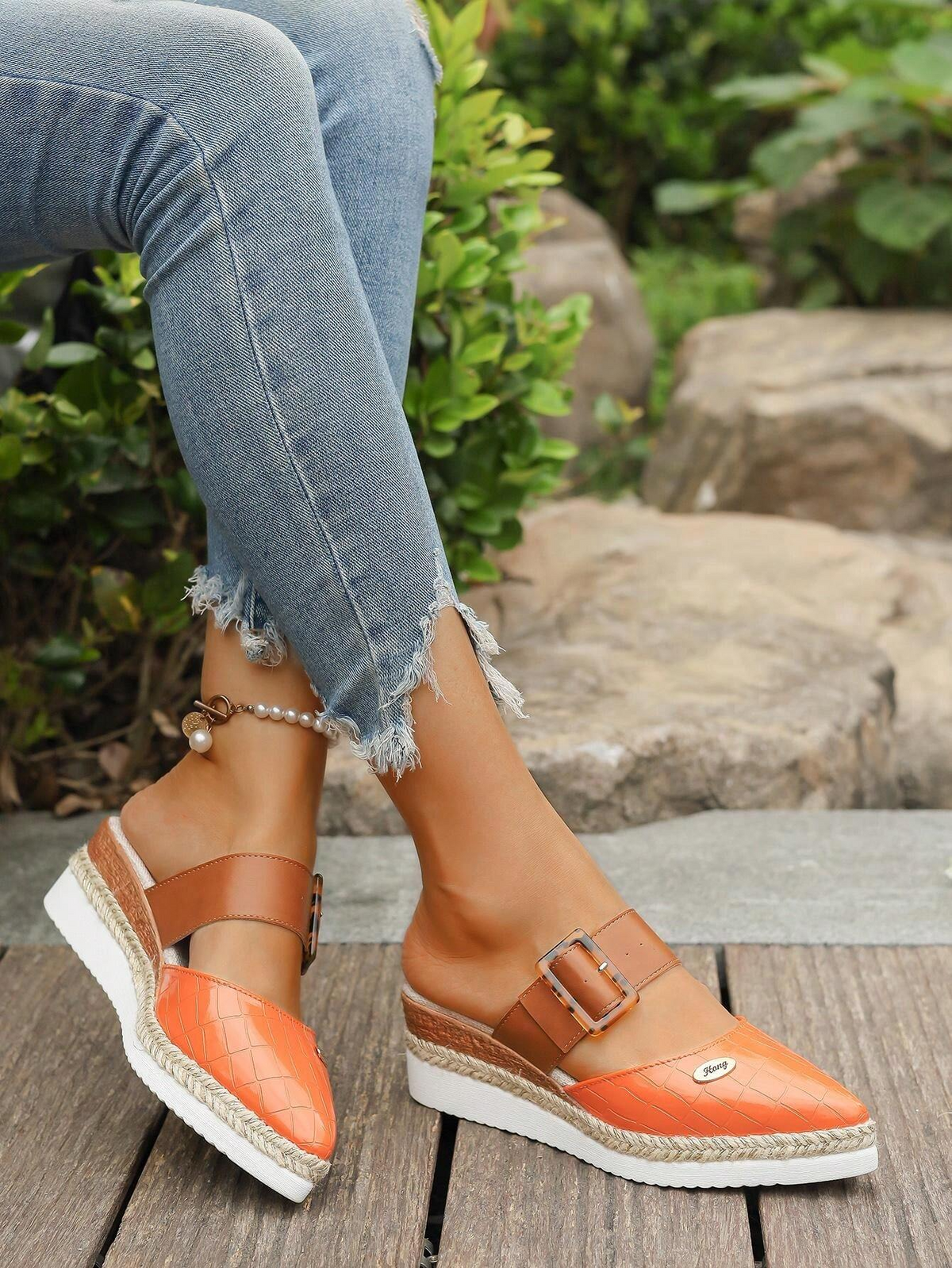 Alyssa™ - Stylish Wedge Sandals