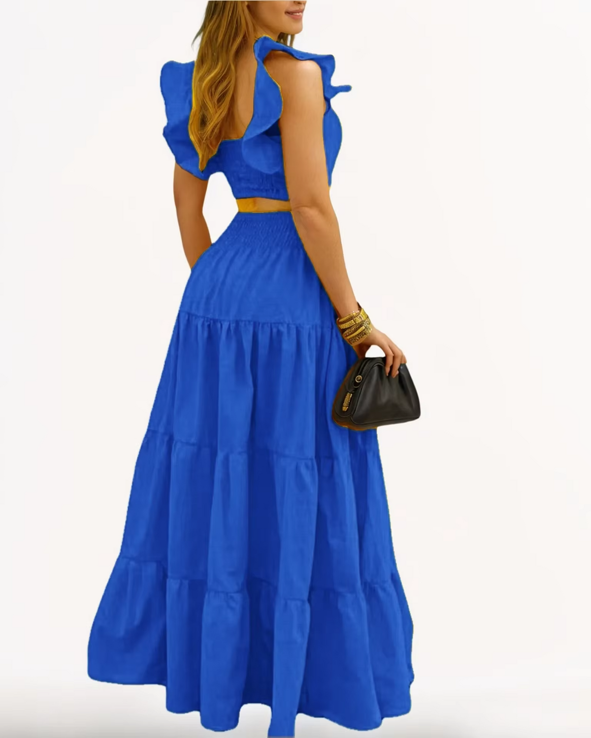 Amelia™ - Sexy Ruffle Two Piece Set