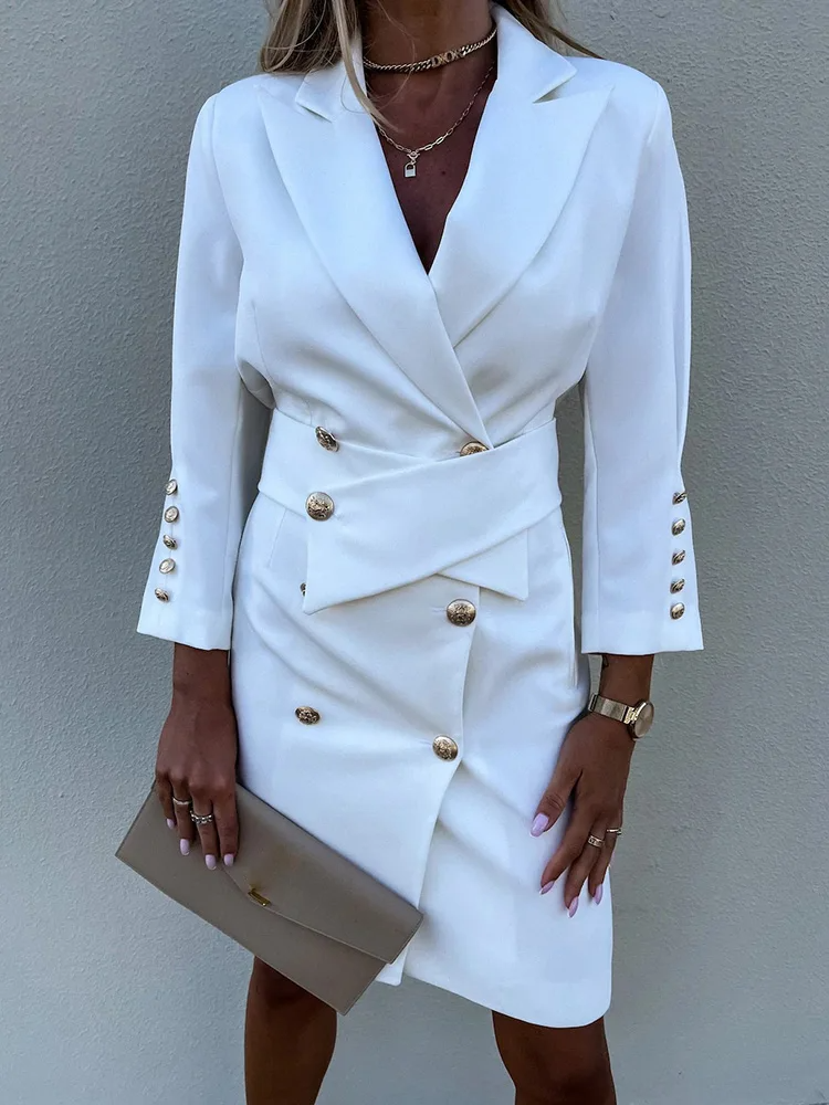 Riley™ - Chic Blazer Dress