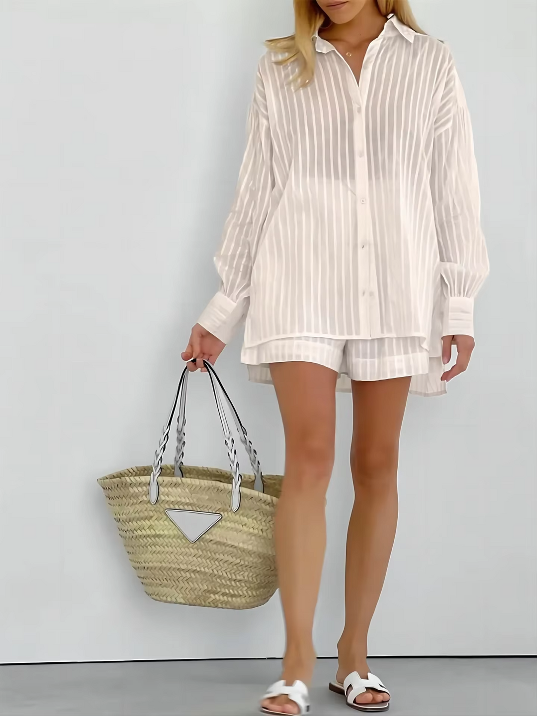 Amelia™ - Stylish Striped Set