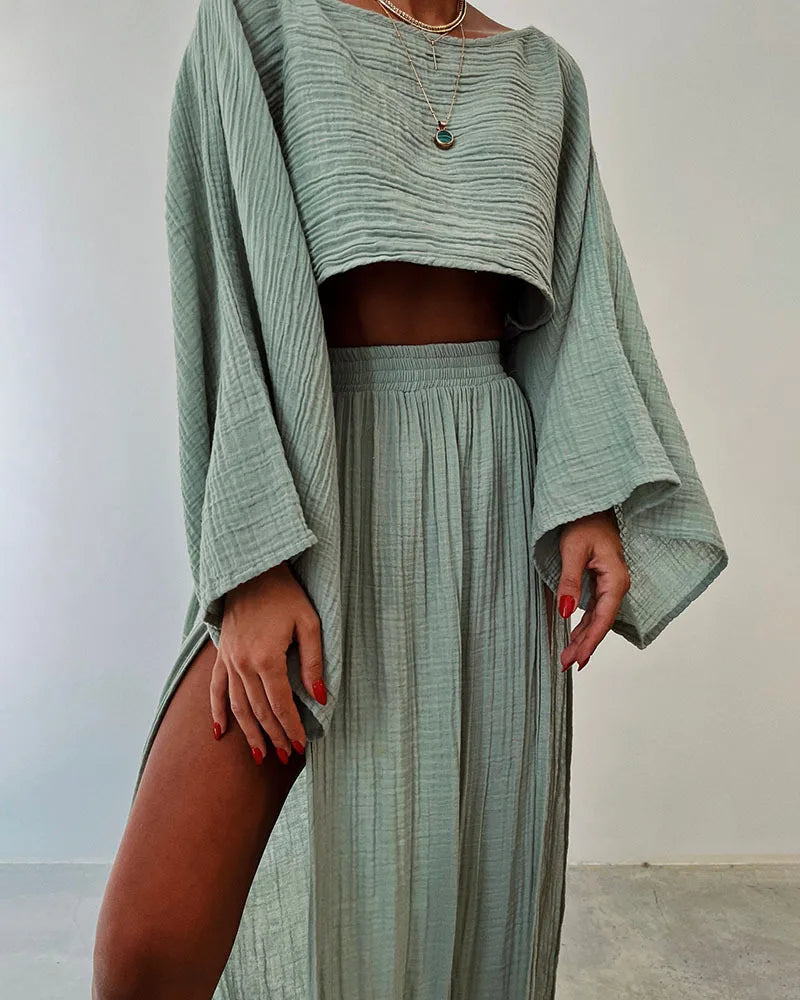 Charlotte™ - Stylish Top Skirts Set