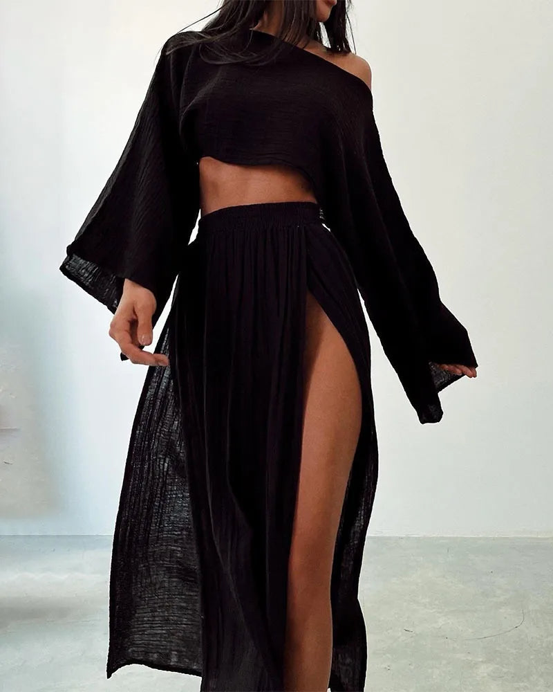 Charlotte™ - Stylish Top Skirts Set