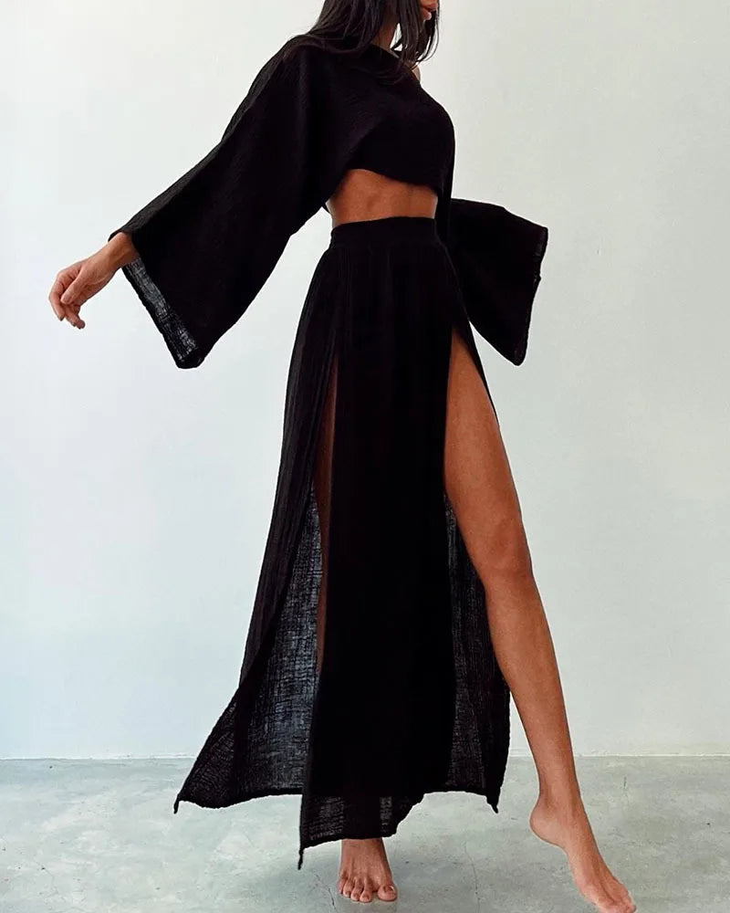 Charlotte™ - Stylish Top Skirts Set