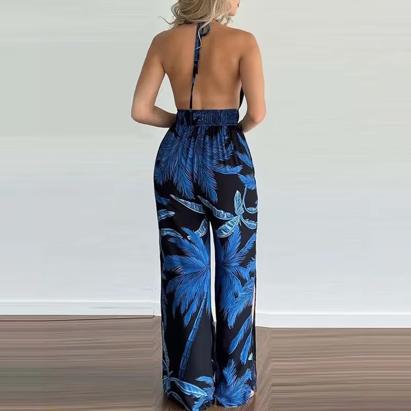 Lina™ - Stylish Halter Neck Jumpsuit