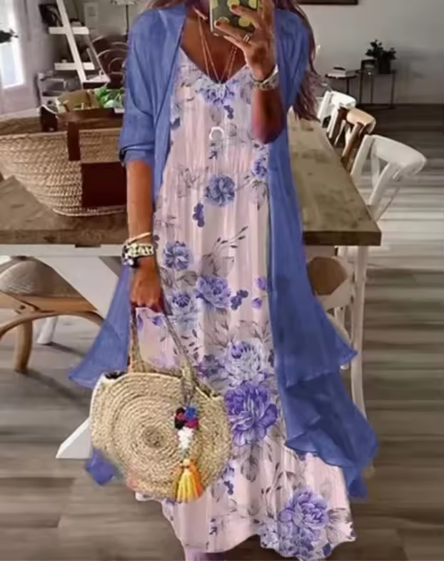 Alyssa™ - Stylish Two Piece Dress Set