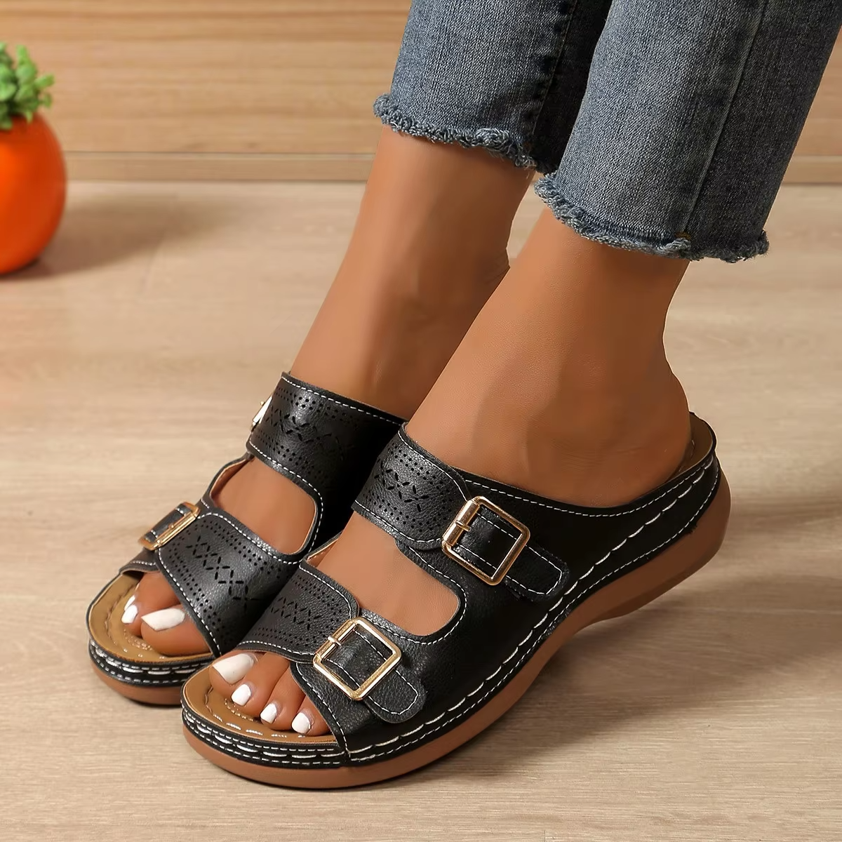 Sophia™ - Retro Anti-slip Slippers