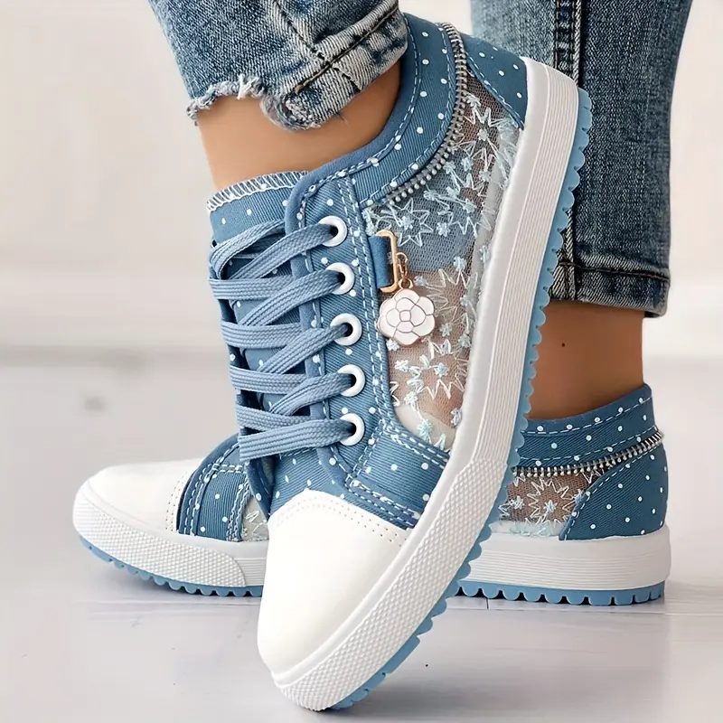 Amelia™ - Breathable Low-Top Sneakers