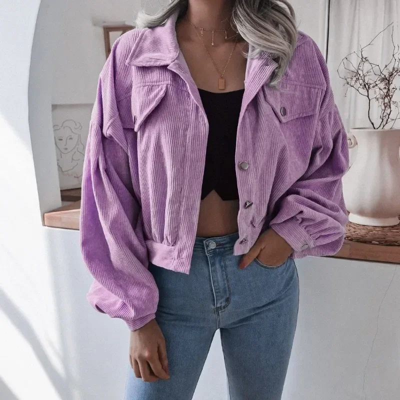 Scarlett™ - Elegant Corduroy Jacket