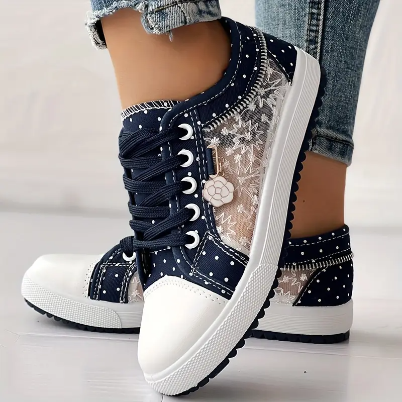 Amelia™ - Breathable Low-Top Sneakers