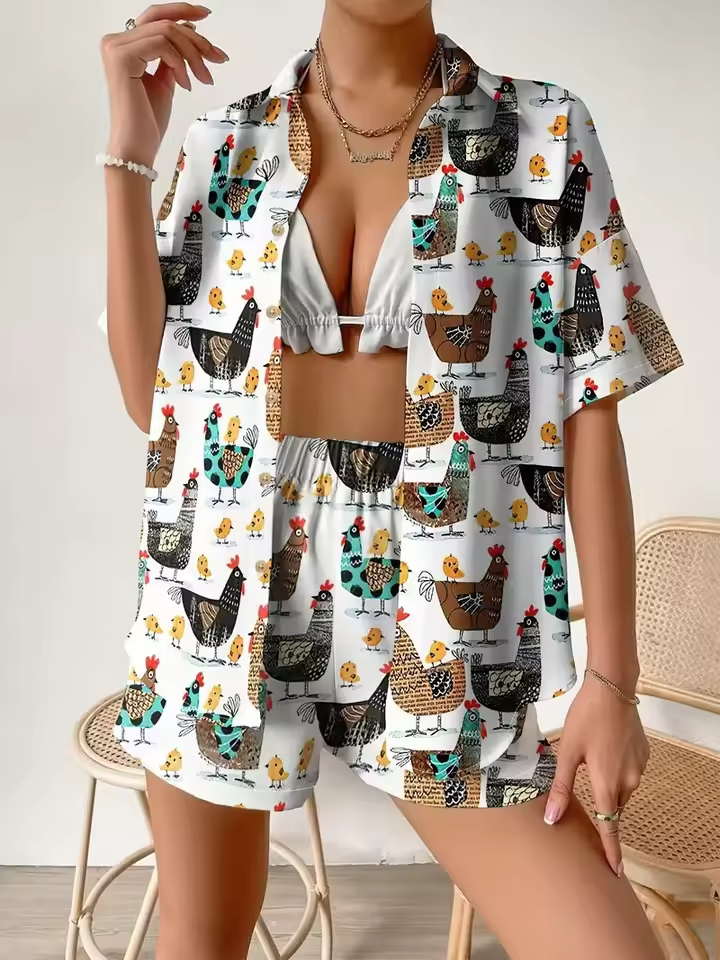 Amelia™ - Stylish Hawaiian Style Set