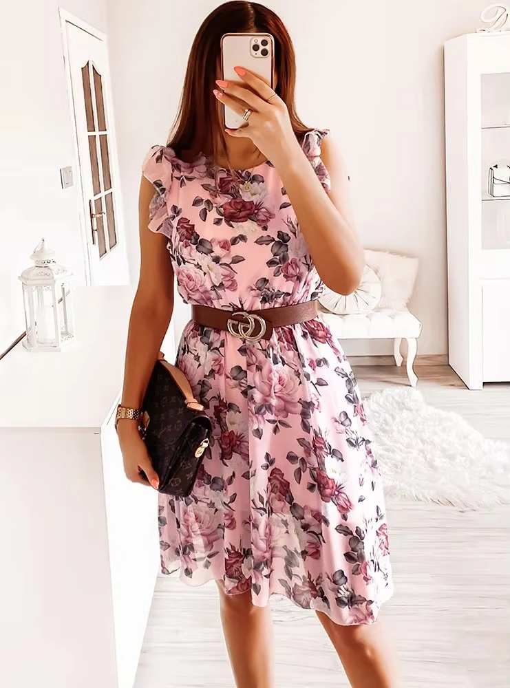 Layla™ - Comfy Floral Beach Dress