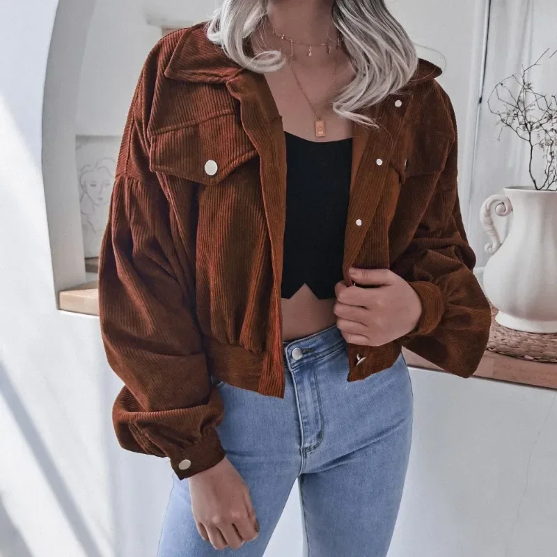 Scarlett™ - Elegant Corduroy Jacket