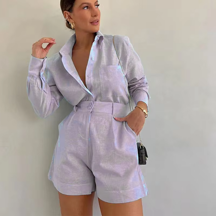 Victoria™ - Stylish Casual Linen Set