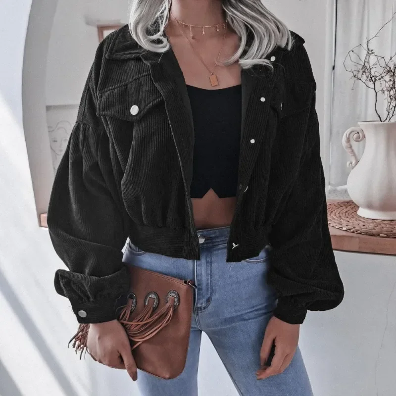 Scarlett™ - Elegant Corduroy Jacket