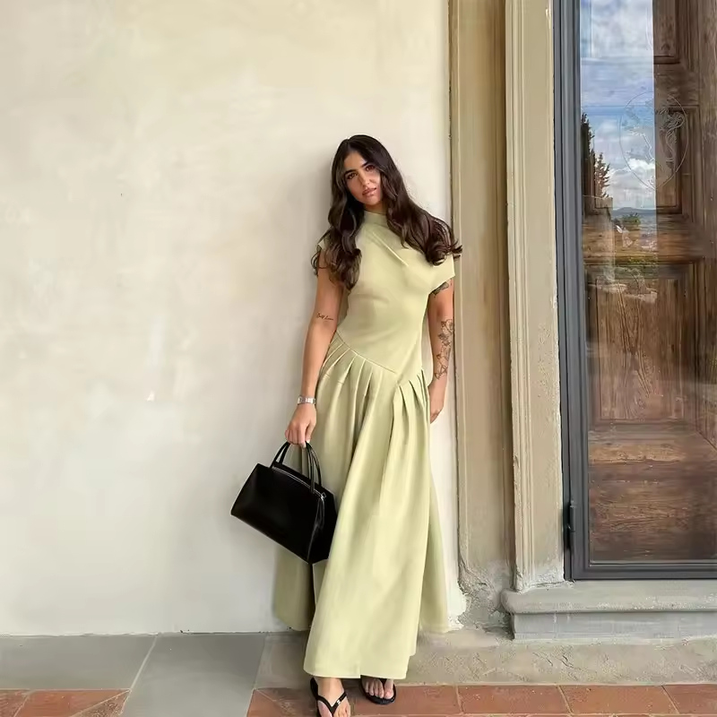 Lily™ - Elegant Pleated Dress